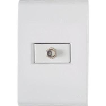 Imagem de Conjunto 1 Tomada Tv/Sat Coaxial Liz - Tramontina
