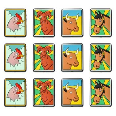 Imagem de UR URLIFEHALL 20 contas de silicone retangulares em forma de cartão contas focais de silicone para canetas com contas, faça você mesmo, joias, artesanato, chaveiro