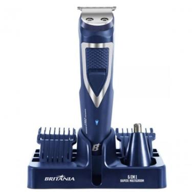 Imagem de Aparador De Pelos 6x1 Britania 4 Pentes Bivolt