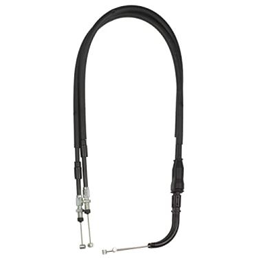 Imagem de MOTOMASTER Conjunto de cabo de acelerador de motocicleta A B (empurrar e empurrar) compatível com Ducati Multistrada 1100/ DS 1000 / 65620021A