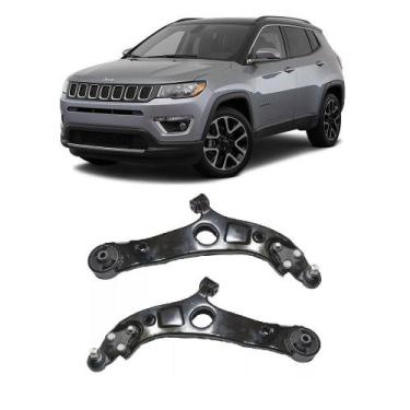 Imagem de Bandeja Jeep Compass Dianteira (2017 Até 2019)  Flex Automotive O Par