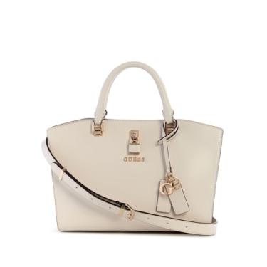 Imagem de GUESS Bolsa de luxo Queensland, Branco/cinza-acastanhado, One Size