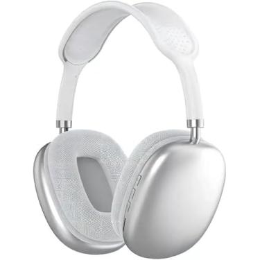 Imagem de Fone de Ouvido Headphone Air Sem Fio Bluetooth Headset Confortavel Over-ear Max (Branco)