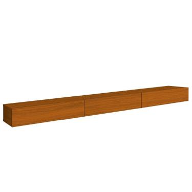 Imagem de Rack Suspenso para Painel ou TV até 75 Polegadas 2 Portas 2,00m Off White EDN