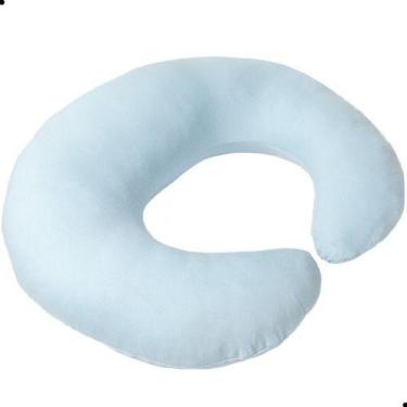 Imagem de Almofada Para Amamentação Bebe Travesseiro Amamentar - Benibee, Azul