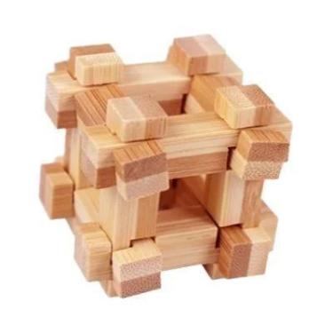 Imagem de Crianças Montessori Quebra-cabeça De Madeira IQ Brinquedo Educacional 