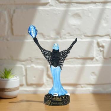 Imagem de Imagem Iemanjá orixá umbanda candomblé resina 15 cm