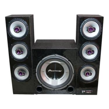 Imagem de Home Theater Pioneer Torre Stetsom Bluetooth Usb Sd Fm Aux - OESTESOM