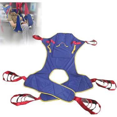 Imagem de Arnês De Elevação De Paciente De Corpo Inteiro Elevador De Cômoda Sling De Chuveiro De Perna Dividida - Elevador De Paciente Guincho De Banheiro Sling - Cinto De Transferência Médica Para I