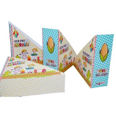 Imagem de Festa Junina 10 Porta Guardanapos Para Decoração - Pegue e monte