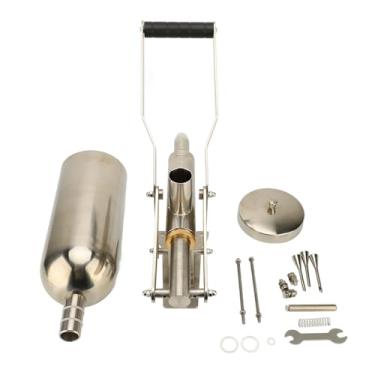 Imagem de Máquina de enchimento de rosca 4.5l Manual 304 Máquina de enchimento de creme de geléia de aço inoxidável para churros de bolo de pão