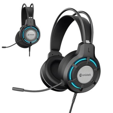 Imagem de Headset Fone de Ouvido RGB Gamer Pro entrada USB P2 e P3 Microfones Com As Almofadas onidirecional Com Melhor Desempenho Compatíbilidade Com Games Xboxs Playsttion, Ps4,Ps5,XOne - IT