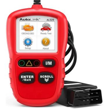 Imagem de Autel Leitor de código Autolink Al329 (atualizado AL319) Scanner OBDII