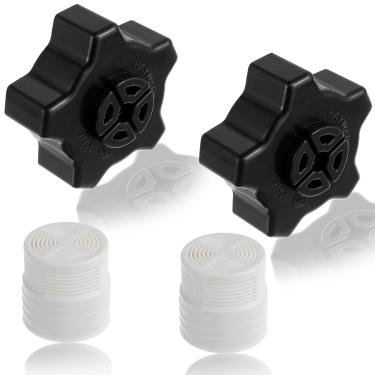 Imagem de CDDCWZ Tampa de drenagem de filtro de areia para piscina SX180LA substituição para Hayward Pro Series S180T S210T S220T S230T S244T peças de reposição de filtro de areia (pacote com 2)