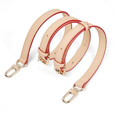 Imagem de SENTEN Alça de bolsa para Louis Vuitton, alças transversais para bolsas, alças extensoras de ombro de couro ajustáveis para bolsas