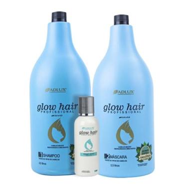 Imagem de Kit Glow Hair 3p Adlux - Loja Oficial Com Nota Fiscal