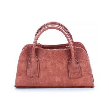 Imagem de Bolsa Pequena Lateral Zoe Caramelo-Feminino