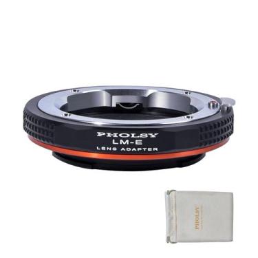 Imagem de Adaptador de montagem de lente PHOLSY Leica M LM para Sony E para a1 a