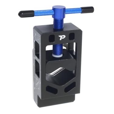 Imagem de Guia de serra de guidão de bicicleta para estrada, mountain bike, BMX, garfo, guia, serra de corte ajustável para corte