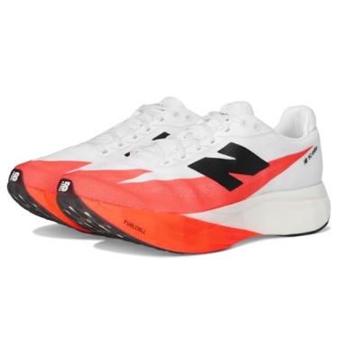 Imagem de New Balance FuelCell Supercomp Elite V5 Tênis de corrida feminino, Urgent vermelho/branco/preto, 42
