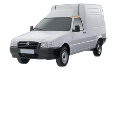 Imagem de Friso de Teto Fiat Fiorino 1988-2010 Preto - Par