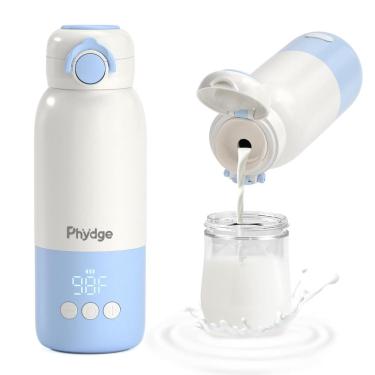 Imagem de Aquecedor de mamadeiras Phydge Portable for Travel Aquecedor de leite para bebês de 370 ml