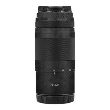 Imagem de Adesivo para lente de câmera 75-300 4-5.6 Película protetora para Canon RF 75-300 mm F4-5.6 (Mamba Preto)