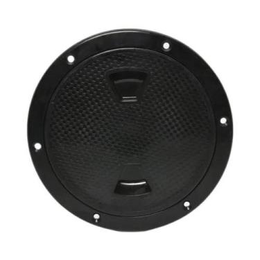 Imagem de Tampa De Inspeção Redonda De Plástico ABS Branco Para Convés De Barco/