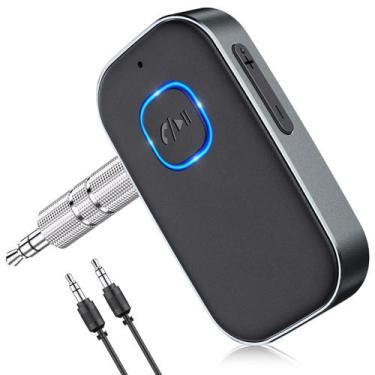 Imagem de Receptor Bluetooth COMSOON para carro 16H de duração da bateria cinza 