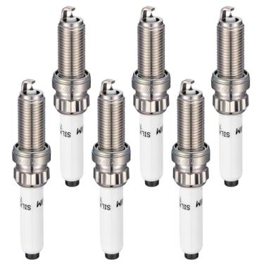 Imagem de SYKRSS Pacote com 6 velas de ignição Iridium Platinum 93560 - Compatível com Audi Q7, A6 allroad, A6 Quattro, A7 Sportback, Q8, A8 Quattro, RS5 Sportback, S4, S5 Sportback, S6, Porsche Cayenne, Macan
