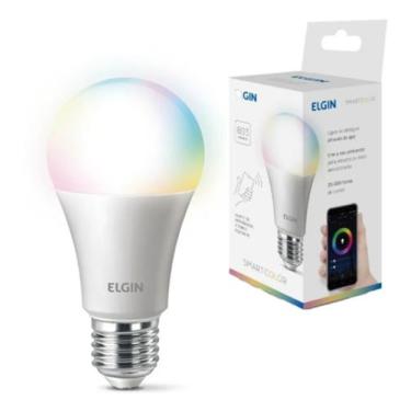 Imagem de Lampada Led Smart Color 10W Bulbo A60 Bivolt Elgin