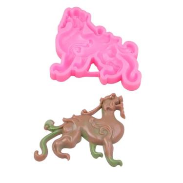 Imagem de Angel Wings Molde de silicone animal molde de bolo chocolate super brilhante resina epóxi molde de fundição artesanato DIY moldes de bolo fondant