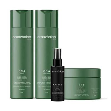Imagem de Kit Oca Shampoo + Condicionador + Máscara + Spray Tônico - Amazônico C
