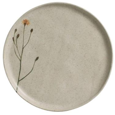 Imagem de Prato Raso Cerâmica 27cm Porto Brasil Bio Stoneware Campestre Avulso Jantar Mesa Posta
