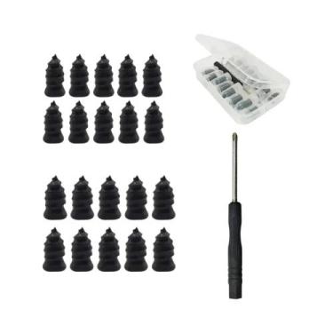 Imagem de Kit Universal De Reparo De Pneus De Carro, Conjunto De Pregos De Borra