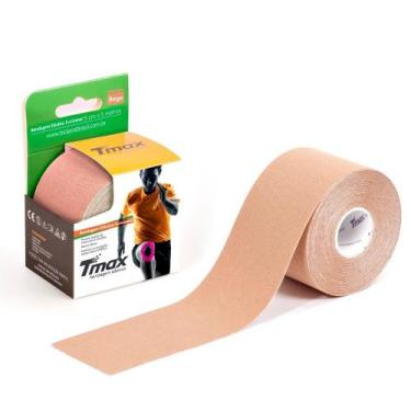 Imagem de Bandagem Elástica Kinesio TMax - 5cm x 5m - Bege - T Max