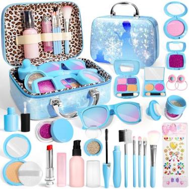 Imagem de Conjunto de maquiagem Pretend INNOCHEER Frozen Theme para meninas de 2