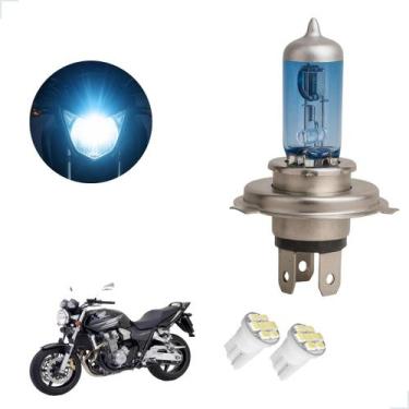 Imagem de Lâmpada Halógena Super Branca H4 para Moto Honda CB 1300 Super Four 20