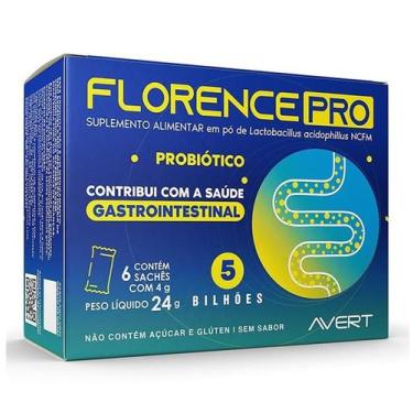 Imagem de Florence Pro Suplemento Probióticos com 6 saches 4g  Avert - Biolab