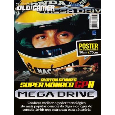 Imagem de Superposter Old!Gamer - Mega Drive - Ayrton Senna Super Monaco Gp Ii