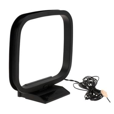 Imagem de AEDIKO Antena AM Loop com Mini Conector de 3 Pinos Compatível com Rádio Interno Bluetooth Receptor Estéreo Doméstico AV AudioTheater