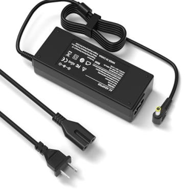 Imagem de VillaCool Cabo de alimentação de 19,5 V de substituição para Sony Bravia TV 61.0 cm 81.3 cm 101.6 cm 106.7 cm 121.9 cm KDL-40W600B, KDL-48W600B, KDL-48650D, KDL-48R510C, KDL-55W650D, KDL-42W650D,KDL