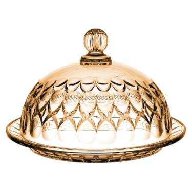 Imagem de QUEIJEIRA COM TAMPA MADRID AMBAR 20cm