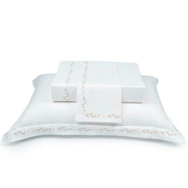 Imagem de JOGO DE LENÇOL NATU ARBO NUDE 100% ALGODÃO CETIM 300 FIOS KING 4 PÇS