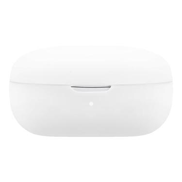 Imagem de Geekria Capa de silicone compatível com Soundcore by Anker P20i True Wireless Earbuds, capa protetora para fones de ouvido, LED frontal visível (branca)
