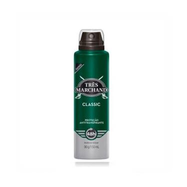 Imagem de Desodorante Aerossol Três Marchand Classic 150ml