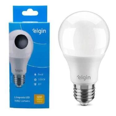 Imagem de Lampada Bulbo Led 12W Bivolt 3000K