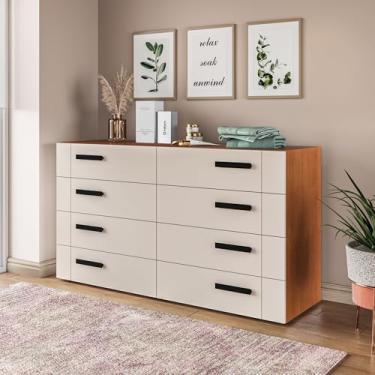 Imagem de Cômoda 8 Gavetas Lisboa Politorno Móveis