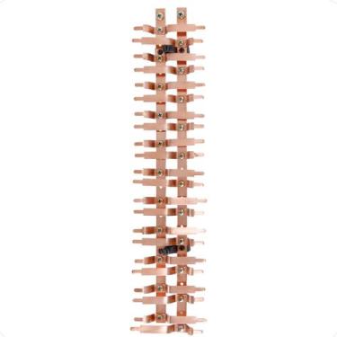 Imagem de Barramento Central Bifásico Padrão Cemar 100A para 44 Circuitos - Zath