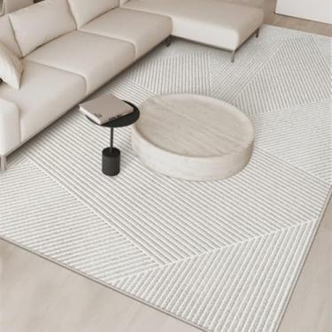 Imagem de Tapetes de estilo para sala de estar, tapete macio e fofo para sala de estar, tapete grosso e felpudo para vestiário, decoração de quarto de grande área (200x300 cm/L)